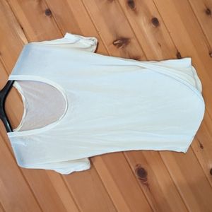 Kit and Ace White/Cream Wave Tee